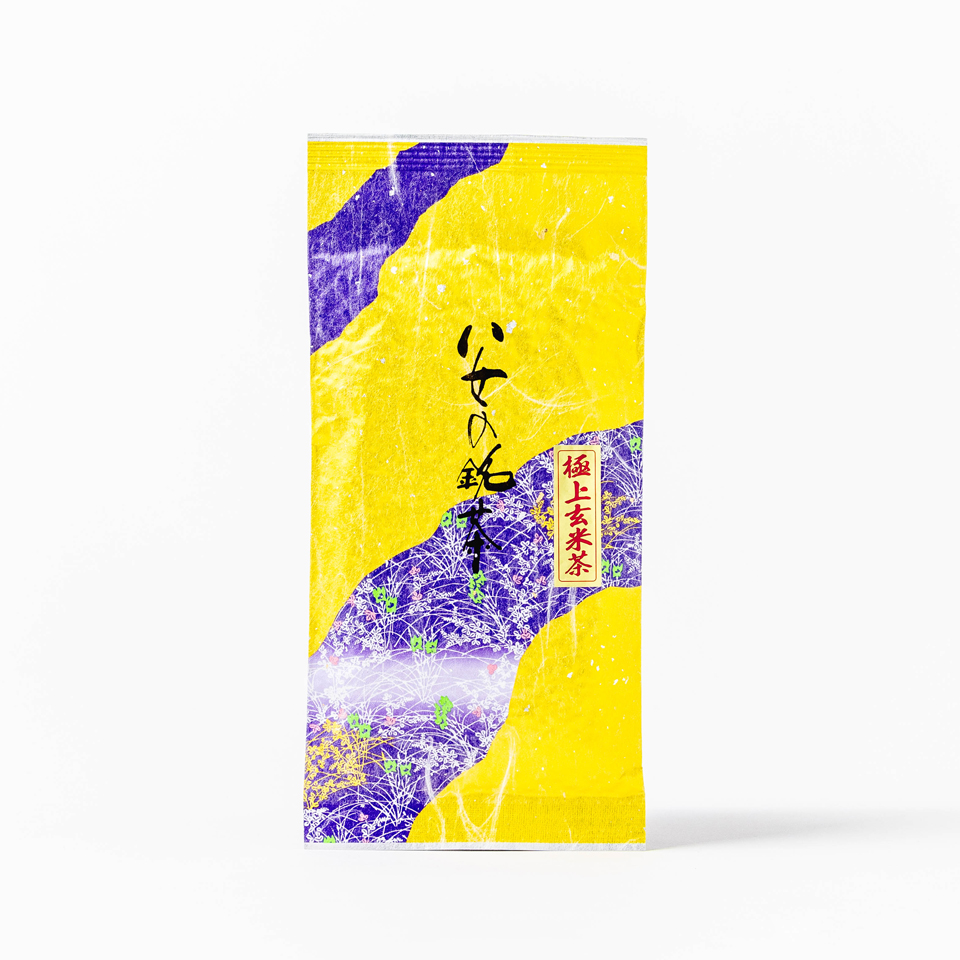 極上 玄米茶 国産 リーフ（100g×3袋セット）