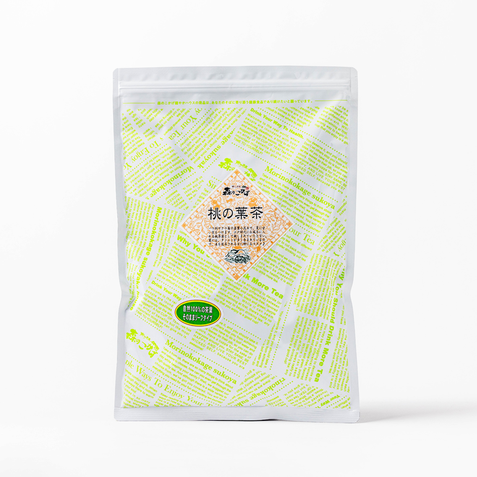 桃の葉茶 リーフ