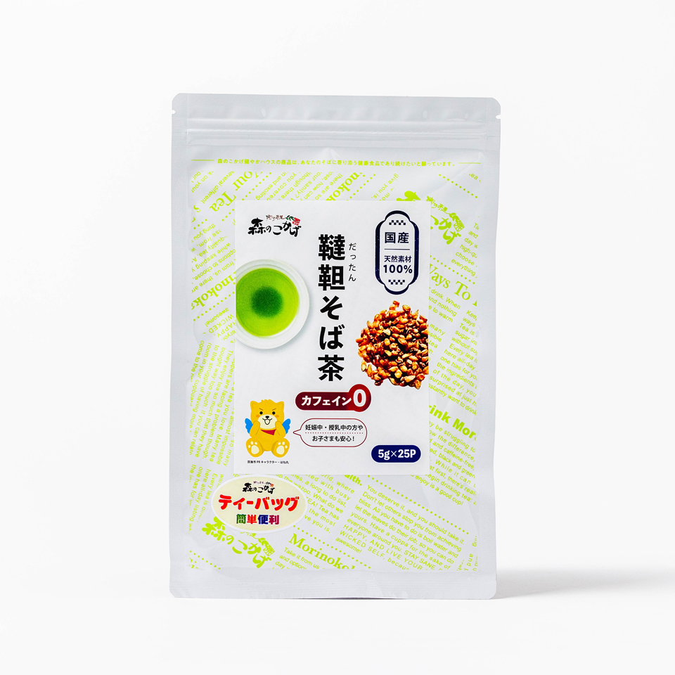 韃靼そば茶 国産 筑後市キャラクターはね丸コラボ ティーバッグ